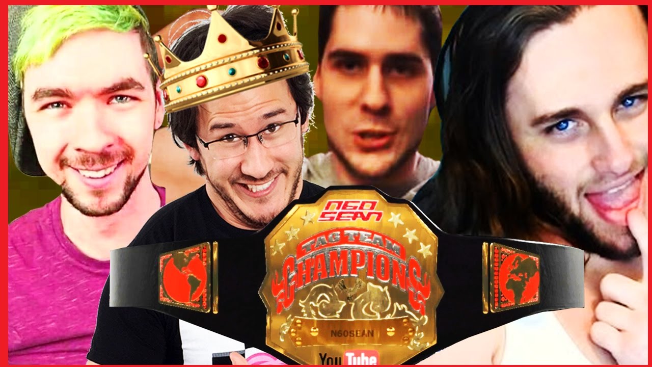 JackSepticEye & Markiplier vs PopularMMOs and Ssundee | TAG TEAM CHAMPIONSHIP FINAL | [S3e16]