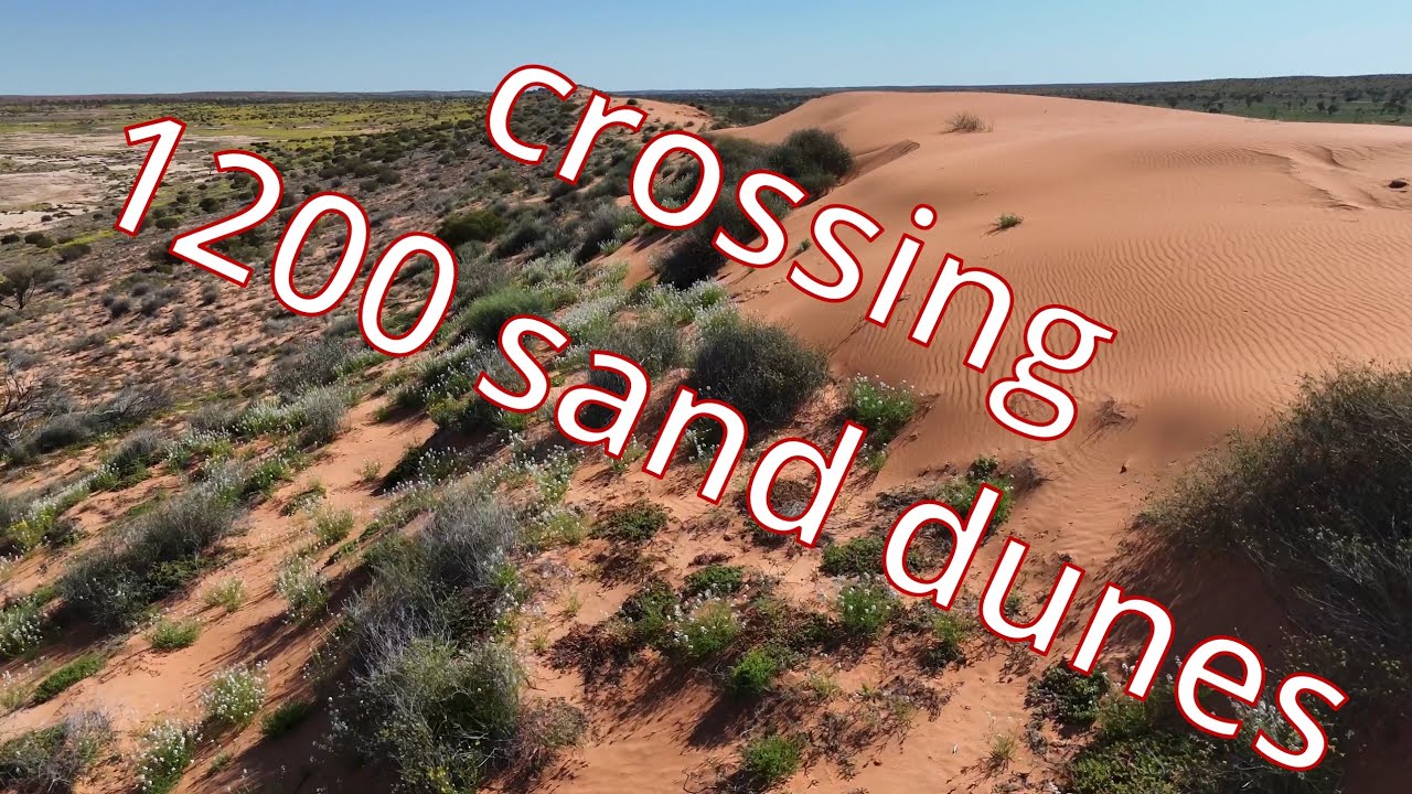 7 Alice Springs to Birdsville, we are crossing the Simpson Desert!