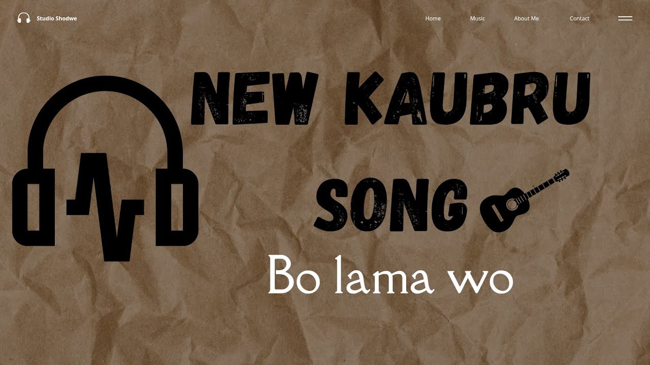 bo lama wo /kaubru new song/lyrical video offical