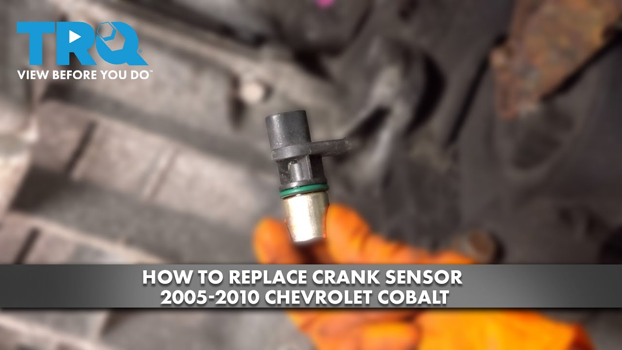 How to Replace Crank Sensor 2005-2010 Chevrolet Cobalt