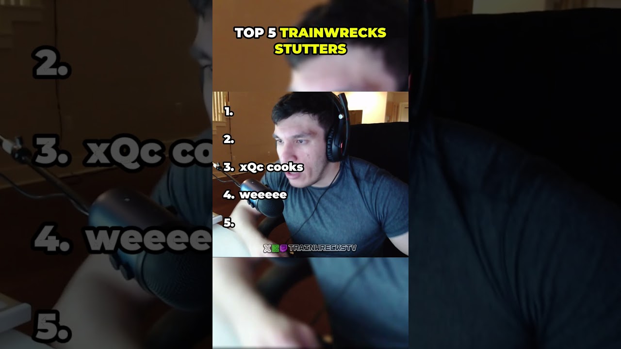 TOP 5 TRAINWRECKSTV STUTTERS
