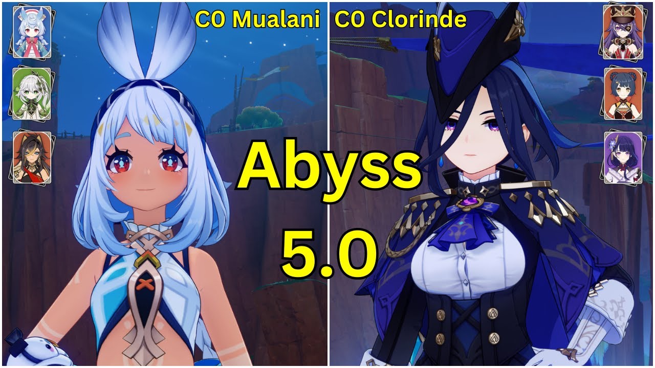 C0 Mualani & C0 Clorinde | Spiral Abyss 5.0 | Genshin Impact