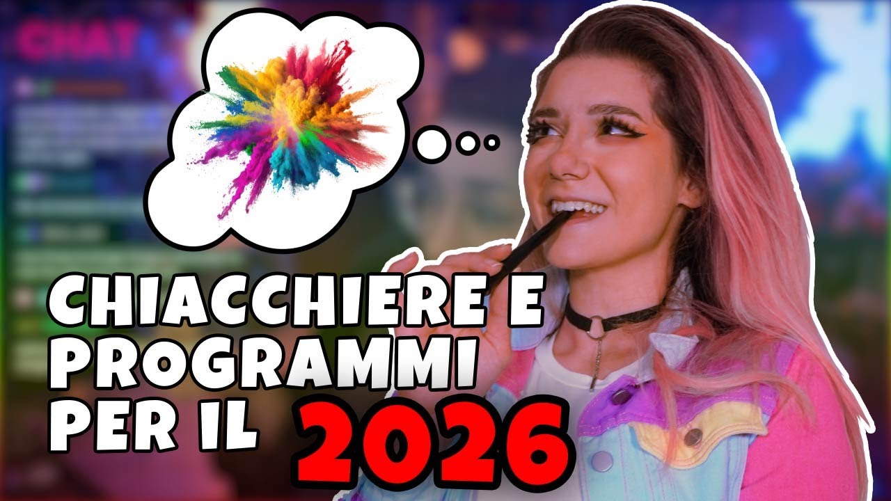 Chiacchierate e Programmi per il 2026