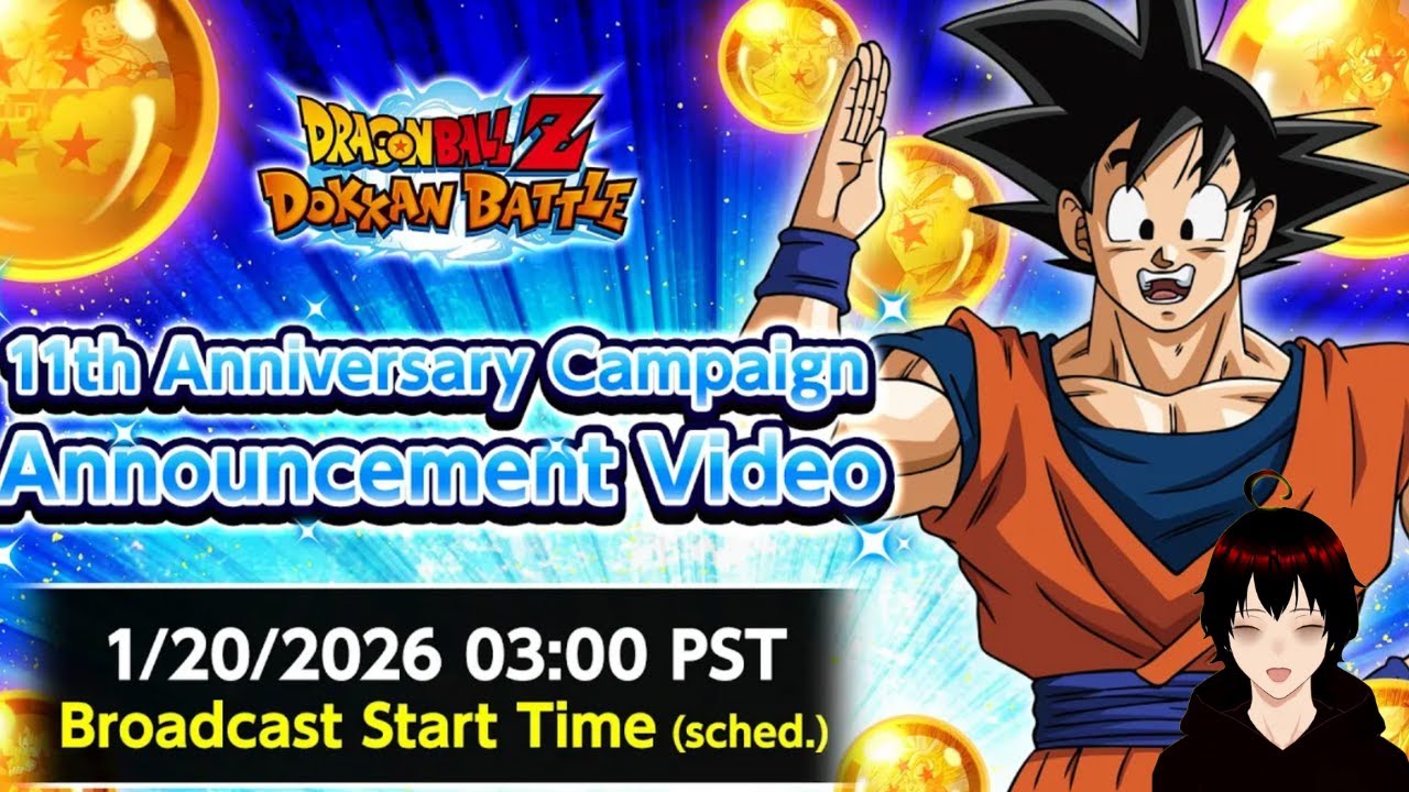 DOKKAN BATTLE 11TH ANNIVERSARY LIVESTREAM!!!!