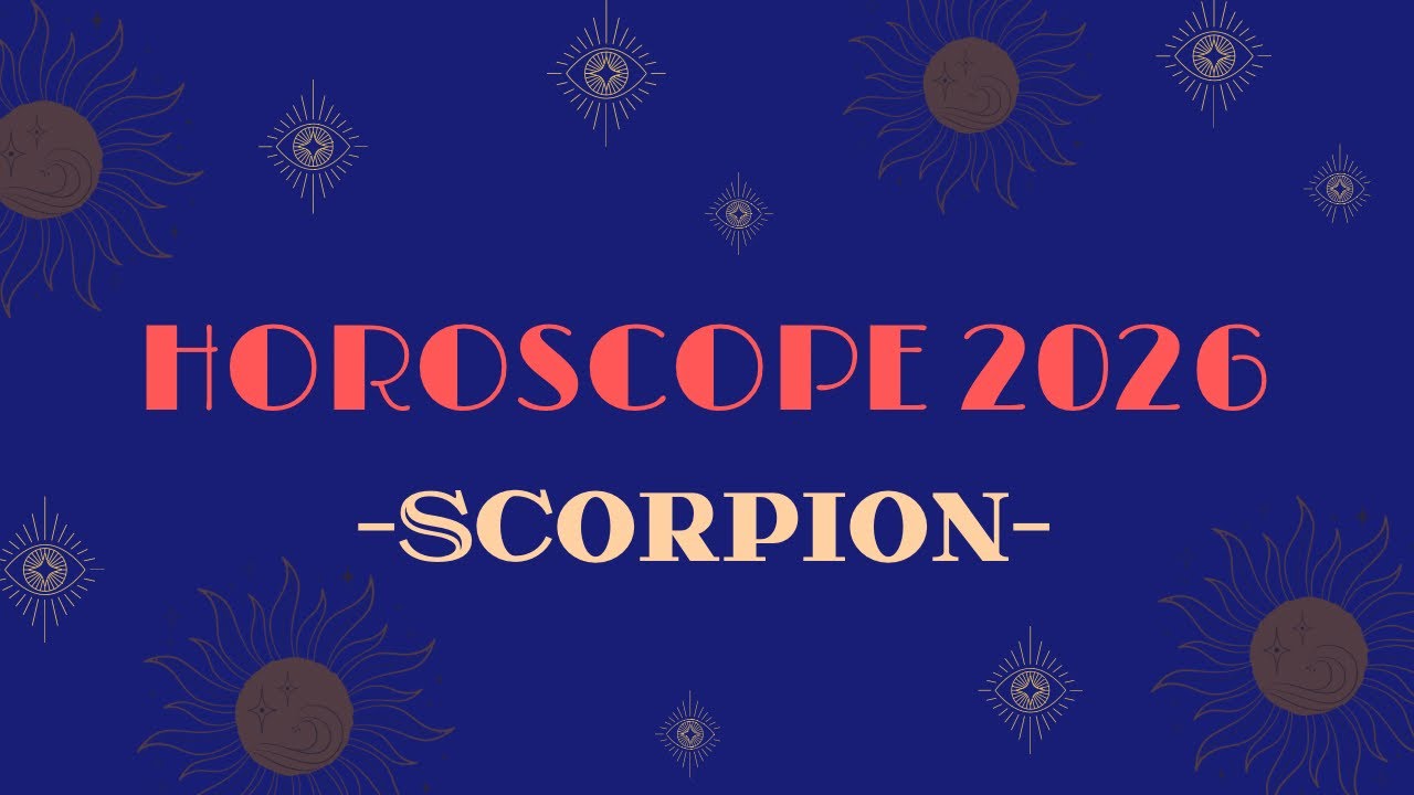 HOROSCOPE SCORPION 2026 (par Décan et par Ascendant)