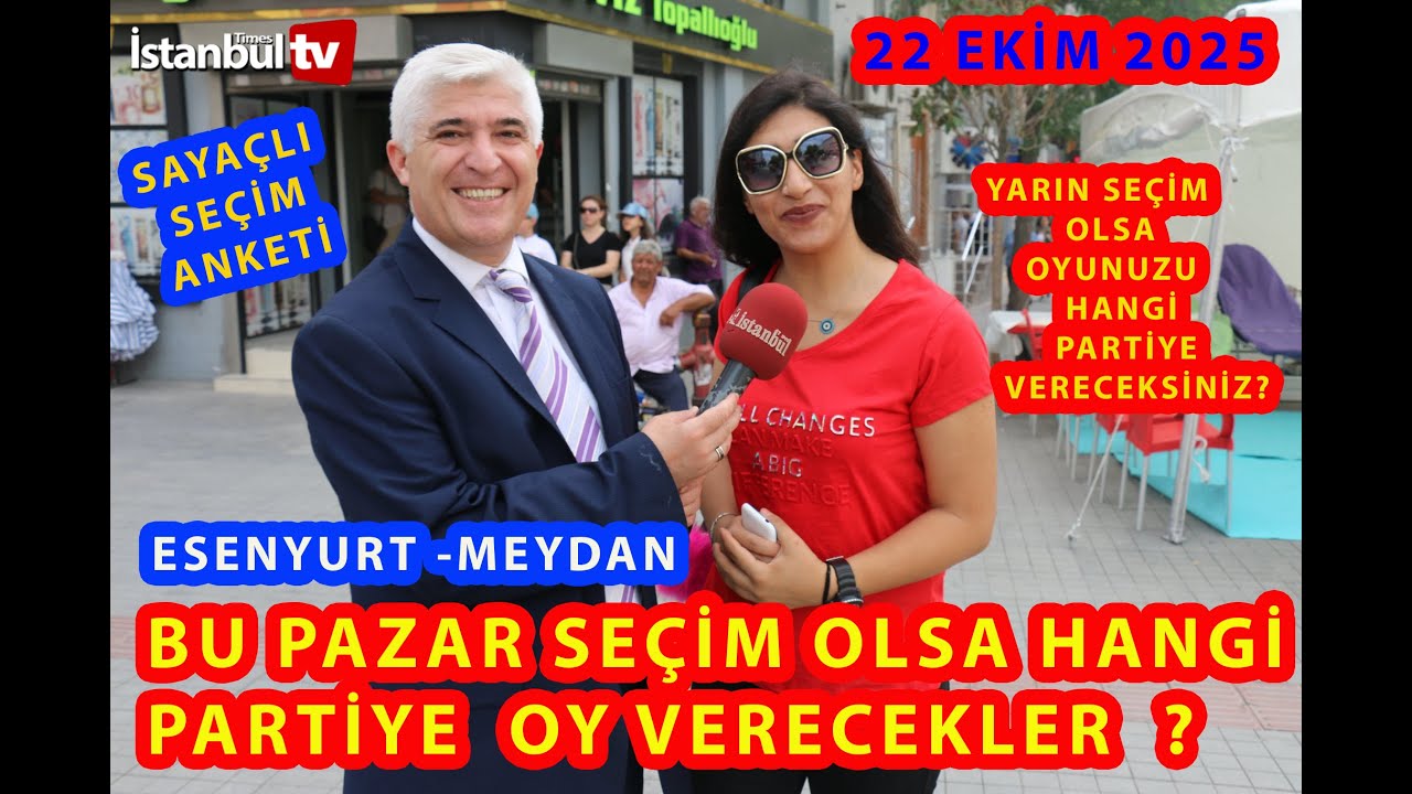 (SAYA&Ccedil;LI)FULL MONTAJSIZ ESENYURT'TA SORDUK OYUNUZ HANGİ PARTİYE ? VE DİĞER 2 SORUNUN CEVABI BURADA