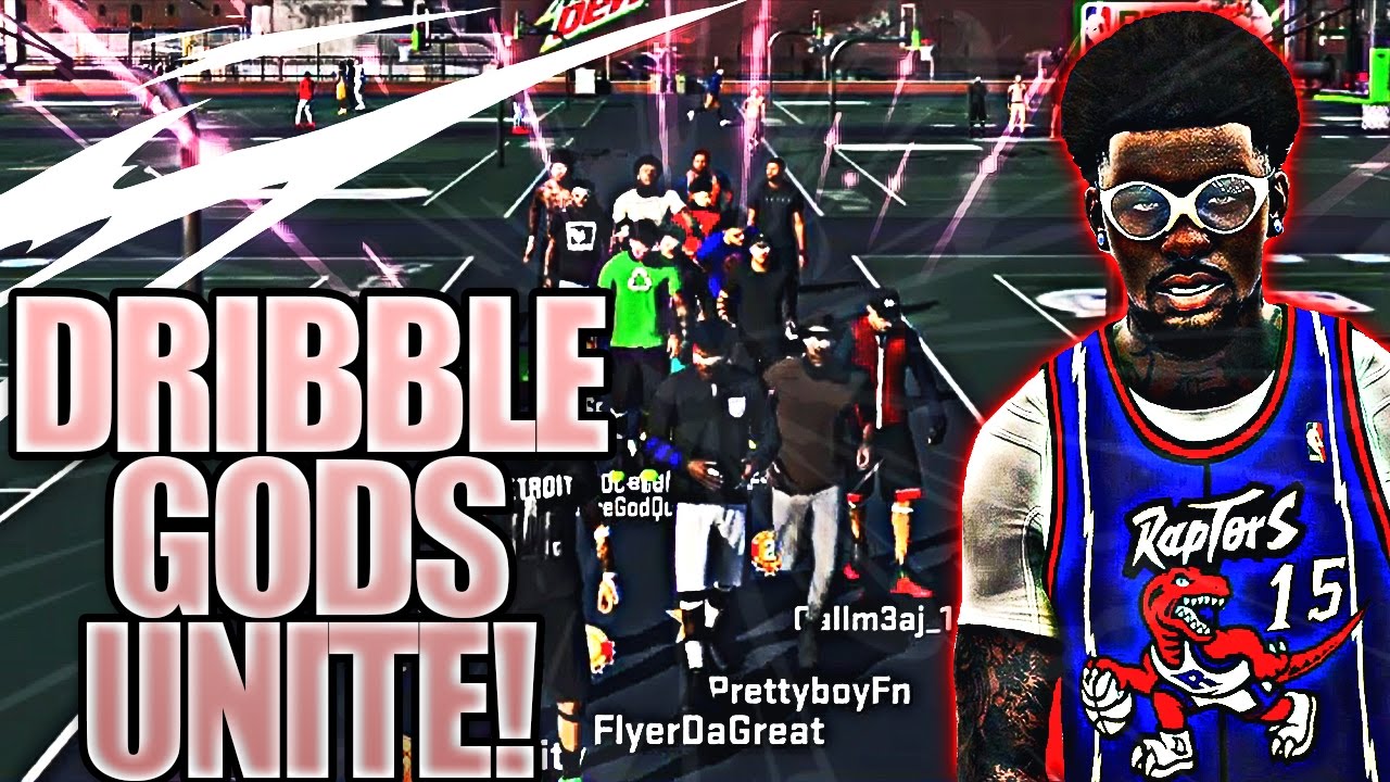 NBA 2K17 • DRIBBLE LORD & DRIBBLE GOD VS TRYHARDS WITH HALL OF FAME SPAM! 😱 UNGUARDABLE DUO!