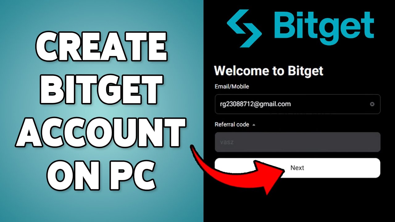 Как создать аккаунт Bitget на ПК | Руководство по регистрации профиля Bitget 2026