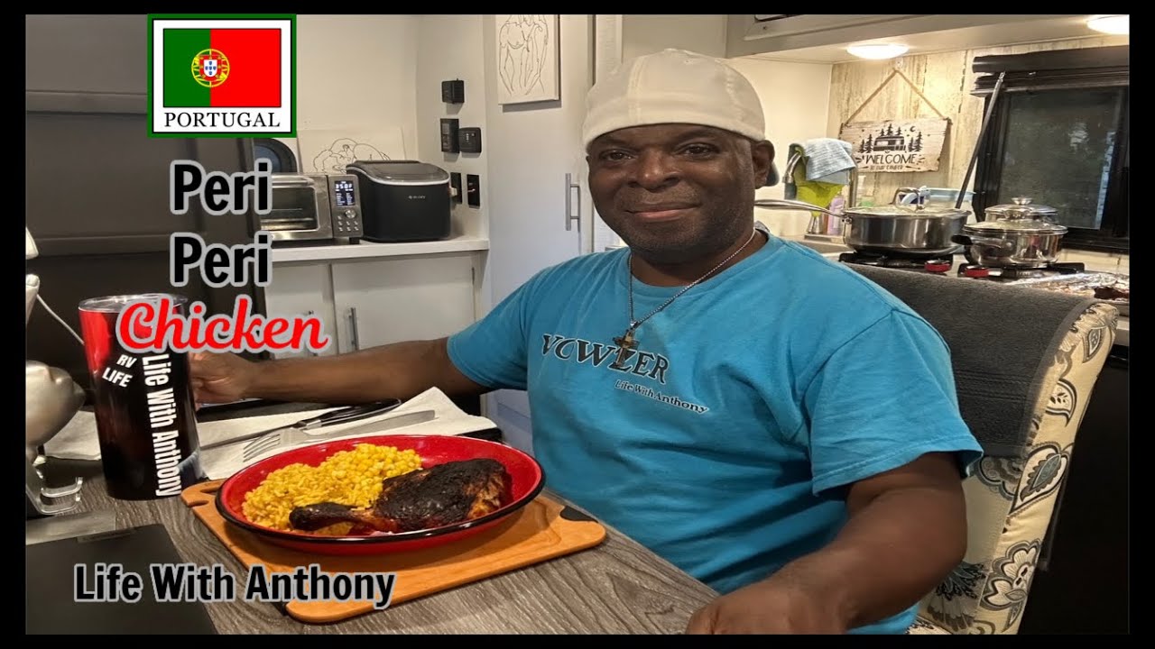 Life With Anthony | I Made One Of Portugal 🇵🇹 Most Popular Dishes | Peri Peri Chicken 🍗
