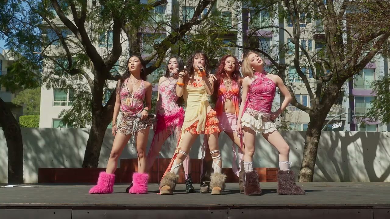 fiveALIVE at Tsunagi Matsuri in Little Tokyo K-Pop performance