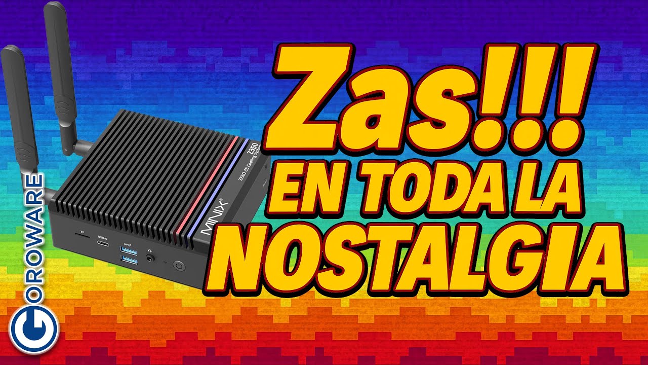 MiniX Neo Z350 0db: 0 decibelios para un dise&ntilde;o que nos recuerda a lo mejor de los a&ntilde;os 80. ASMR