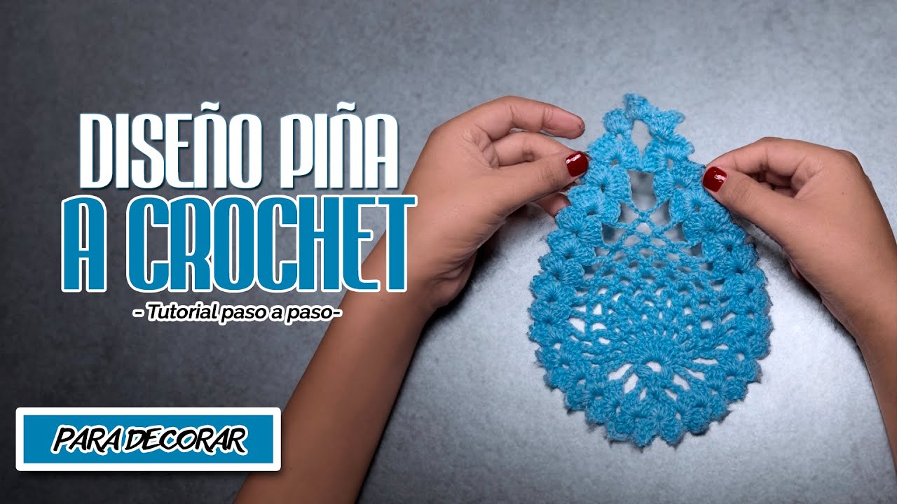 DISEÑOS DE CROCHET PASO A PASO ✅