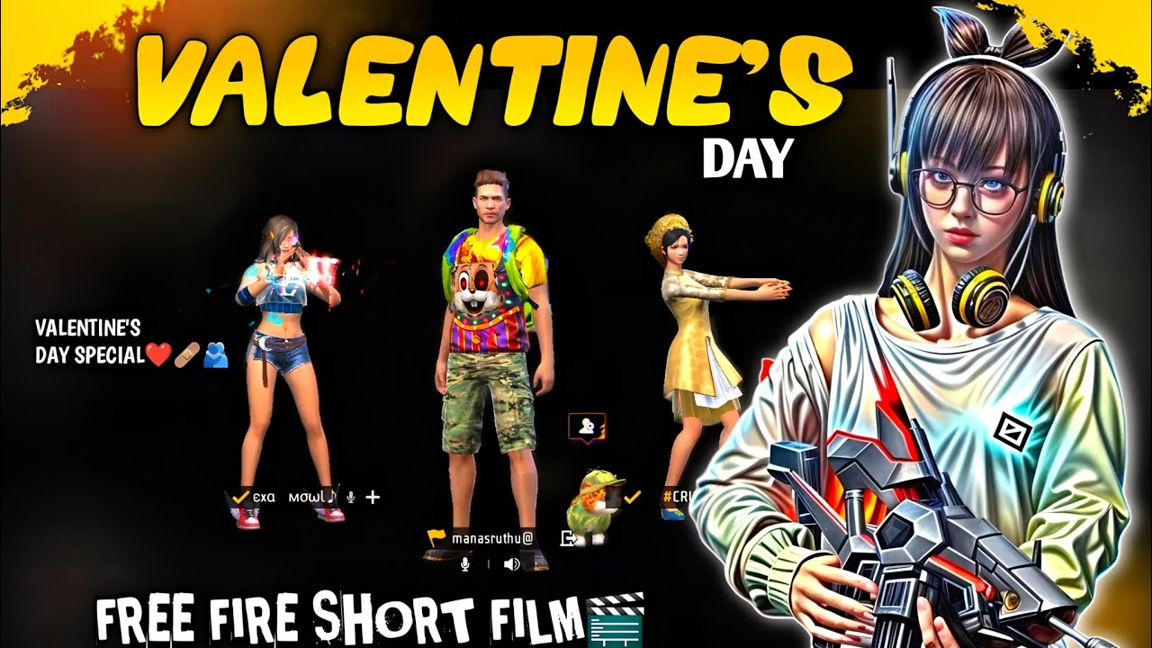 VALENTINE'S DAY😹🫂FREE FIRE SHORT FILM🎬 MALAYALAM| FREE FIRE NOOB STORY|| ERROR BOY GAMING