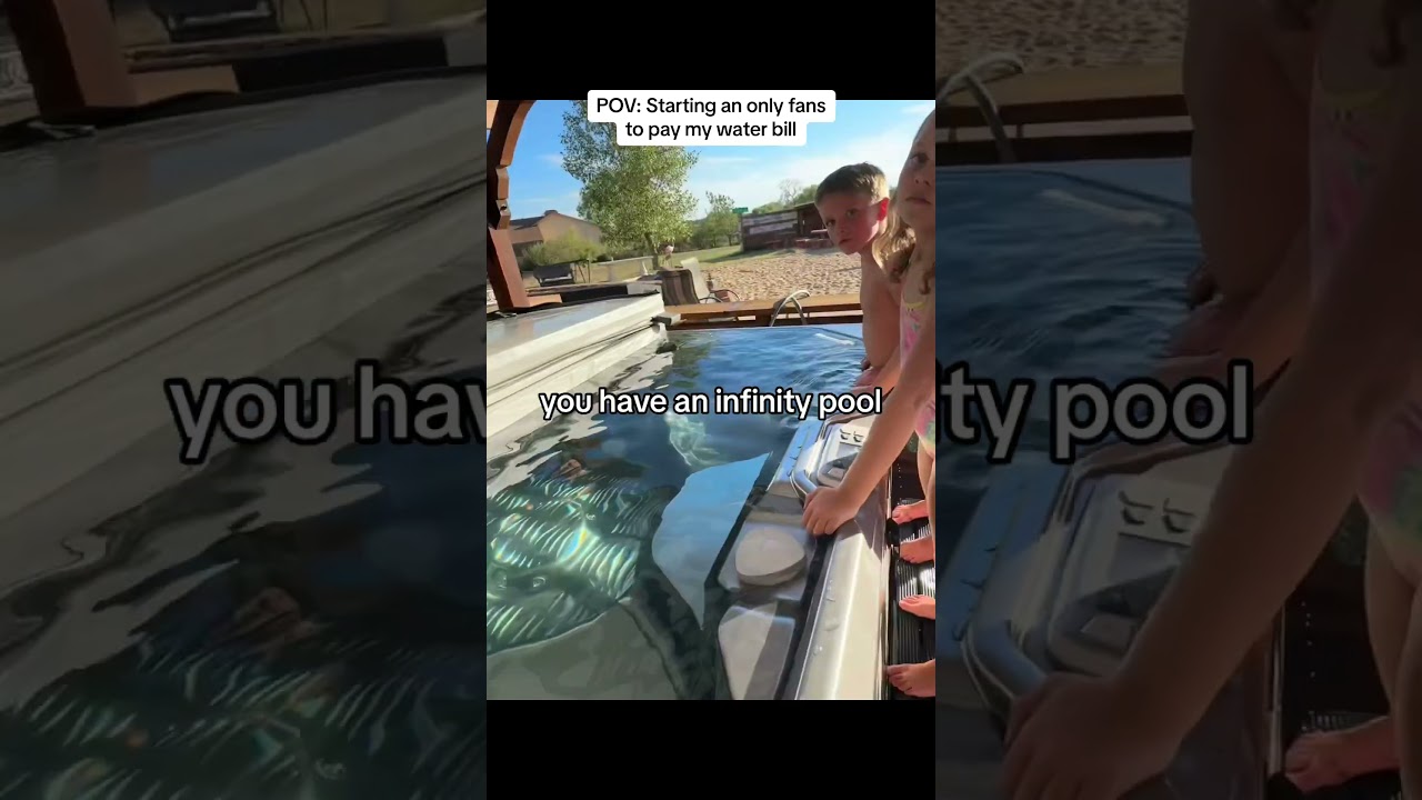 Oops 😬 #HotTub #HotTubFail #InfinitiPool #WaterBill #OnlyFans #SendHelp