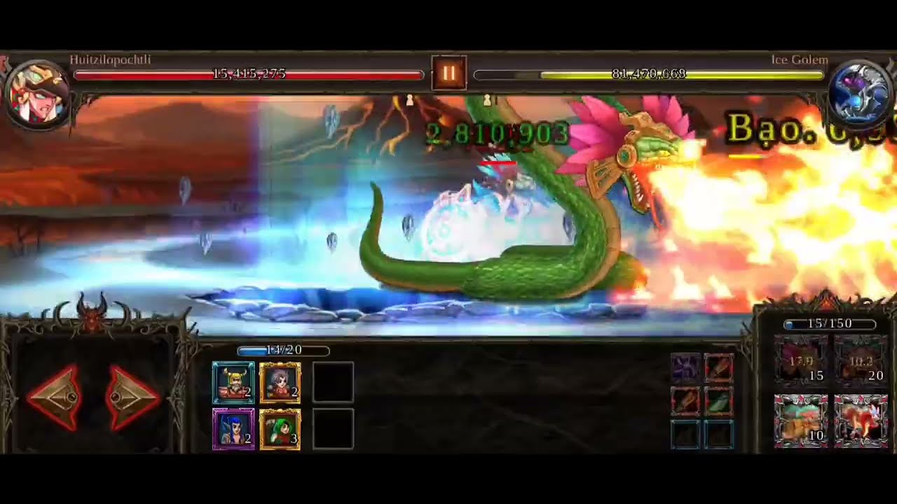 [Epic Heroes War] Up Thổ Dân Lv100