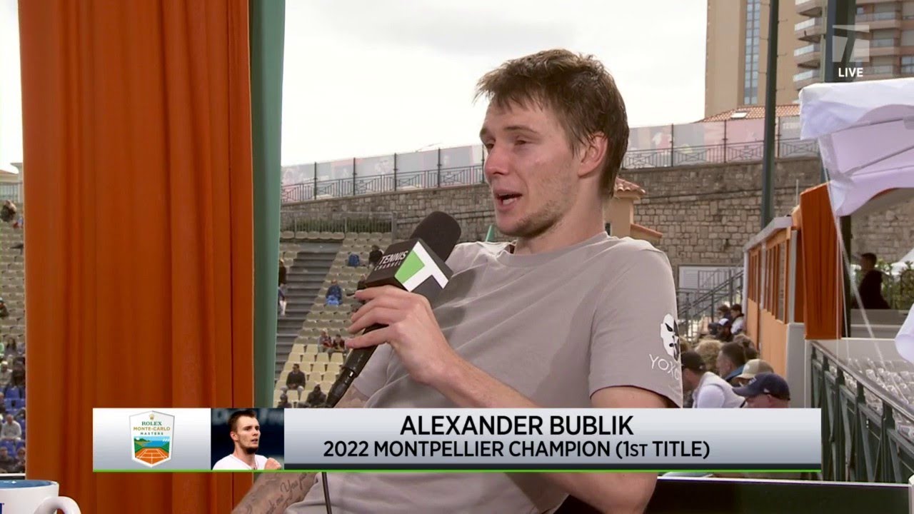 Alexander Bublik: 2022 Monte Carlo First Round Win Interview