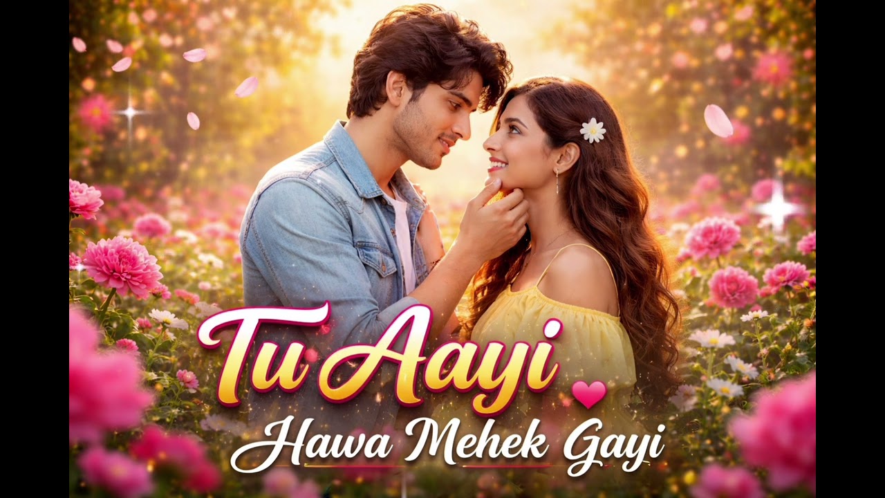 Tu Aayi Hawa Mehek Gayi 💕.             latest romantic Hindi song