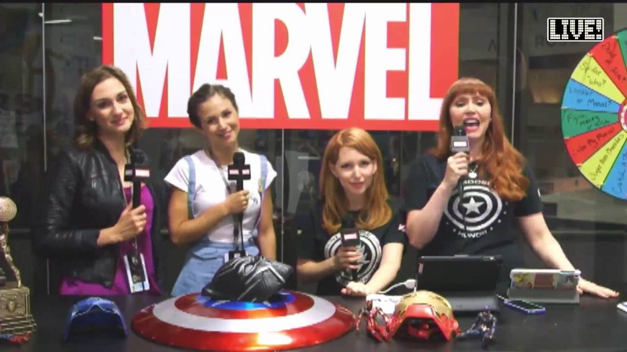 Wynonna Earp Marvel Interview with Dominique Provost-Chalkley and Katherine Barrell