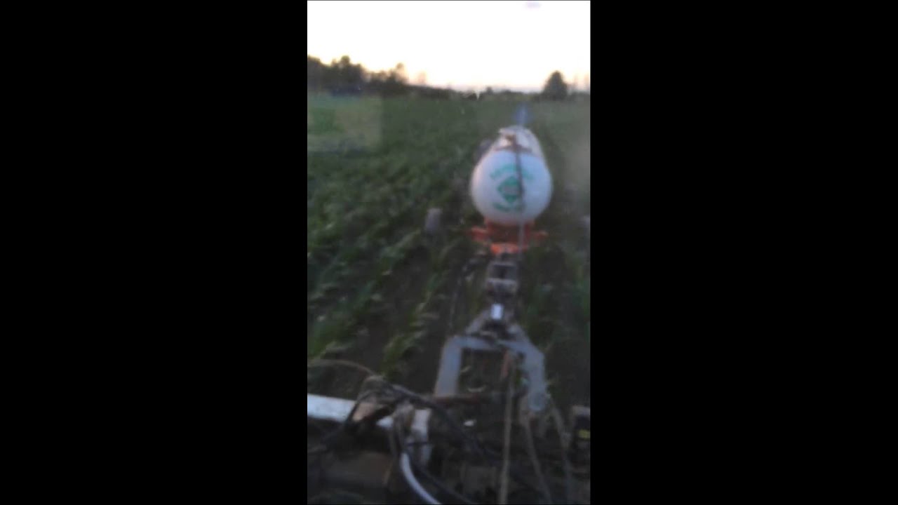 Side dressing corn with Ag Leader OptRx