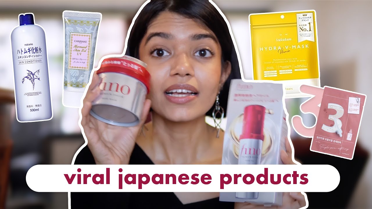 Japan Cosme Haul | what skincare to buy in Japan | Indian in Japan | Lululun, Naturie, Shiseido Fino
