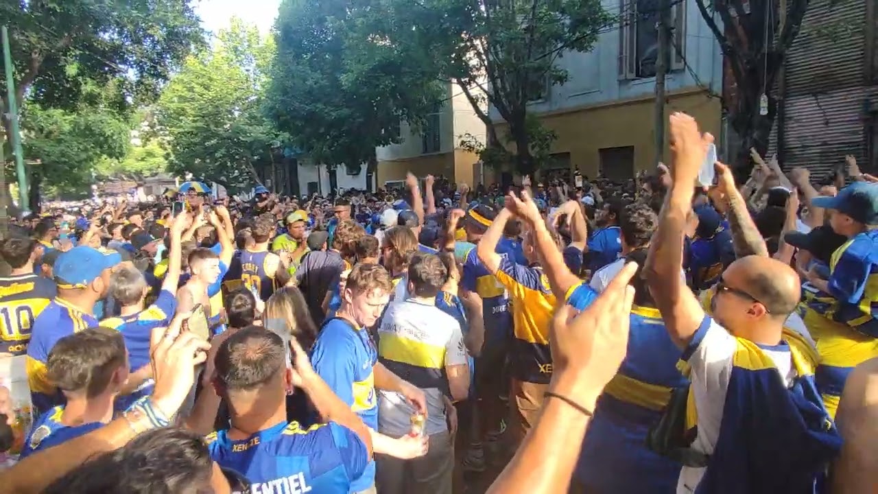 Boca Juniors hinchas. Buenos Aires. Argentina