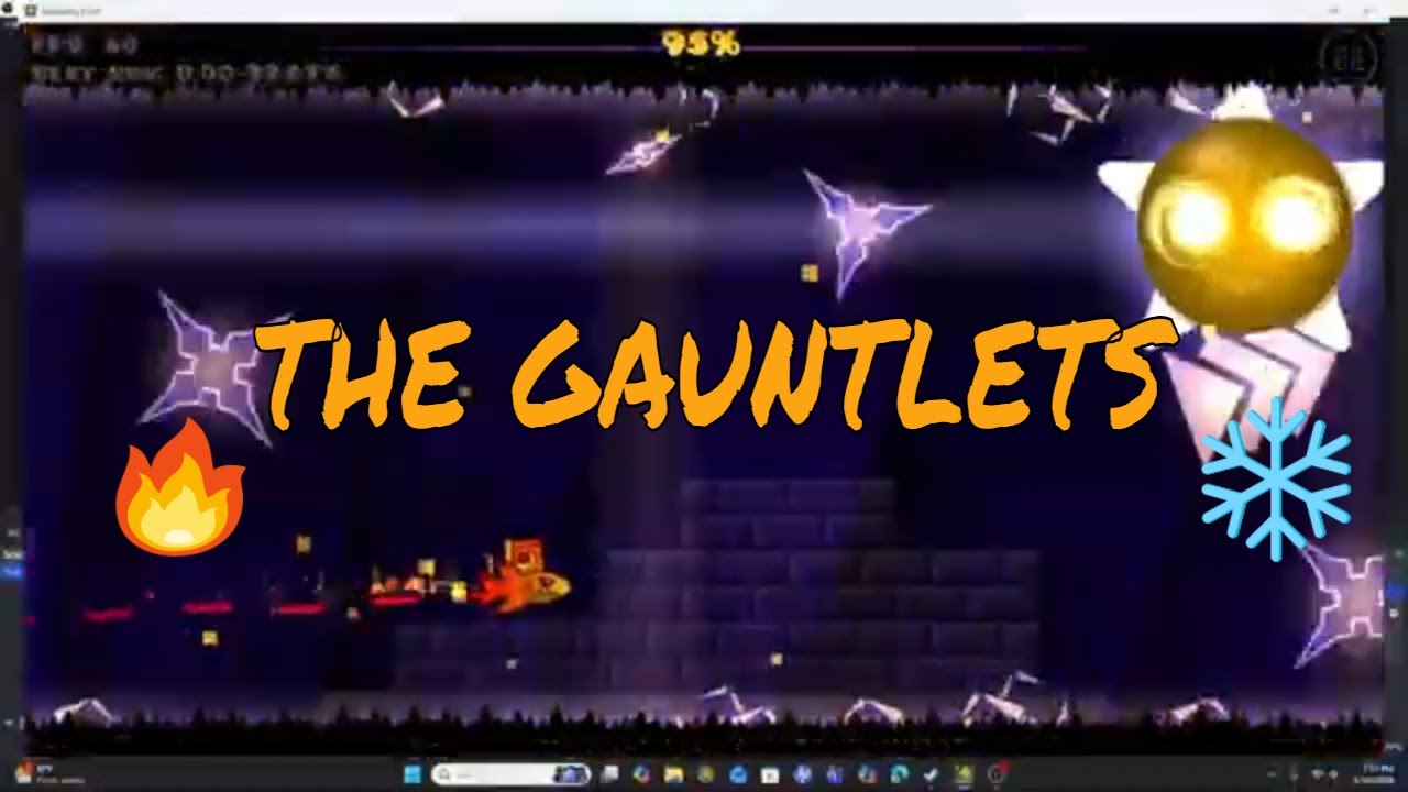 The Geometry Dash gauntlets are PAIN!