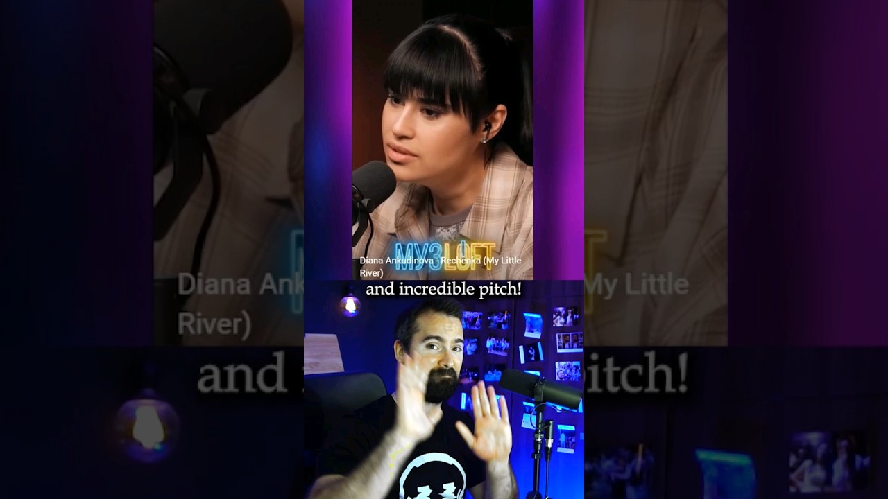 Diana Ankudinova - My Little River (Rechenka) Vocal Coach Reaction