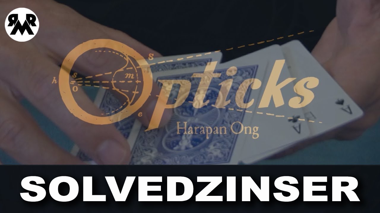 Solvedzinser From Opticks by Harapan Ong
