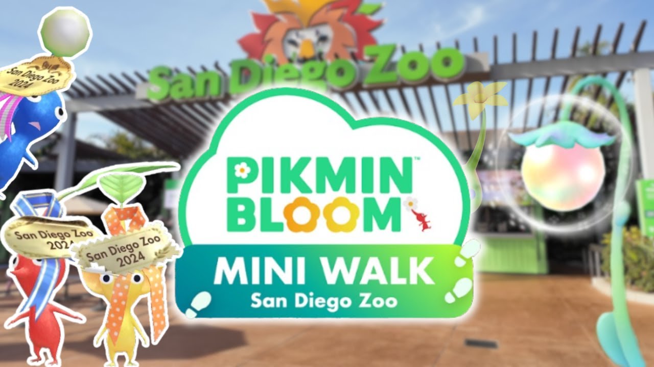 Pikmin Bloom MINI WALK: San Diego Zoo 2024!