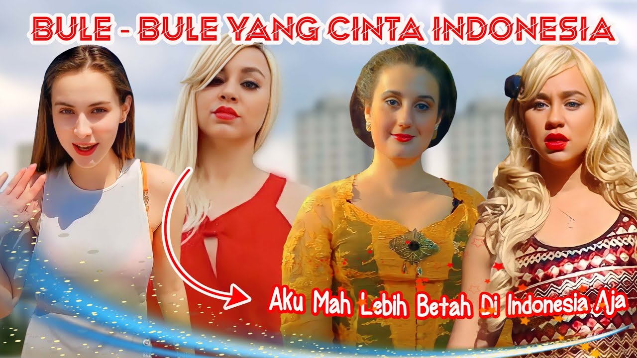 Gak mau lagi jadi turis asing !!! Bule ini mau jadi orang indonesia aja