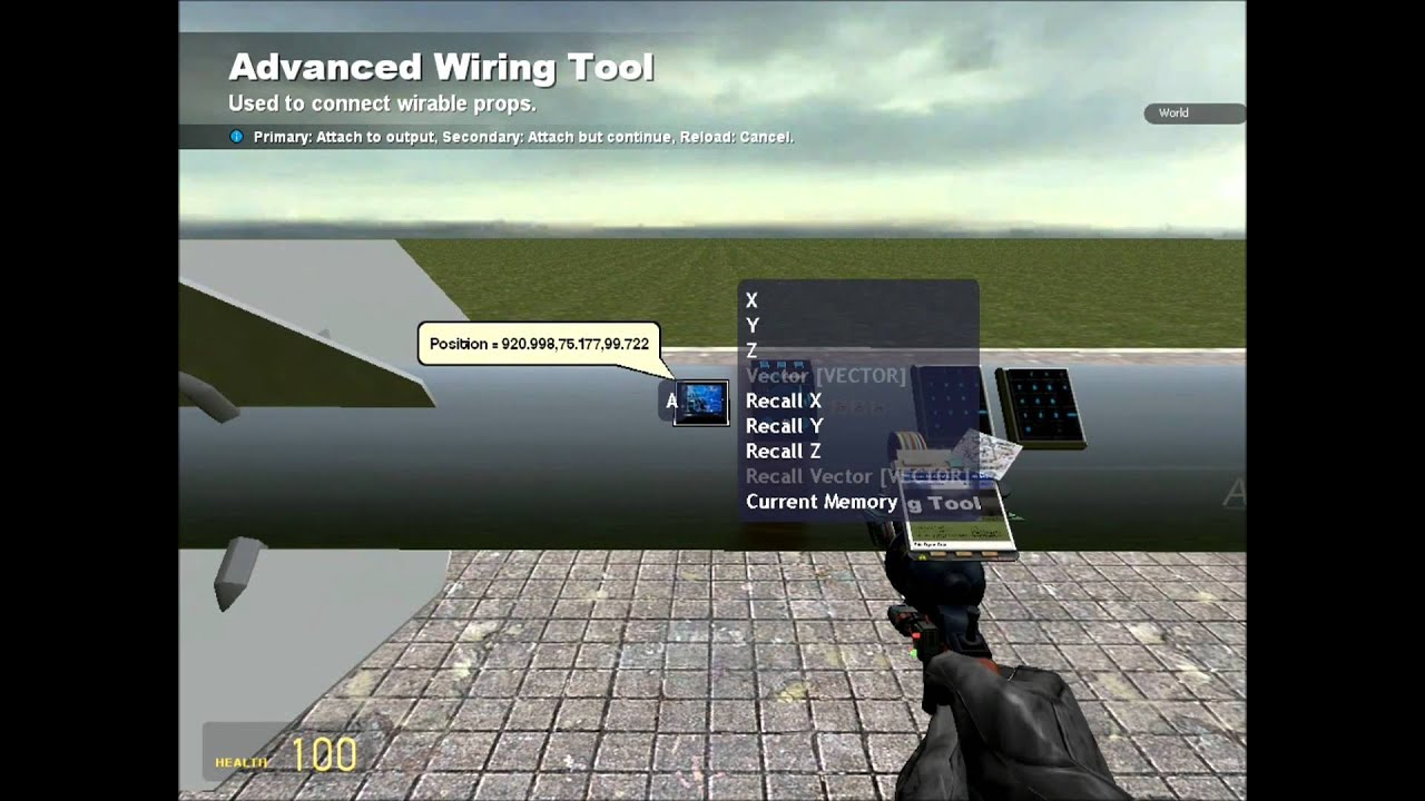 Garry's Mod Tutorial: How to make a guided missile!