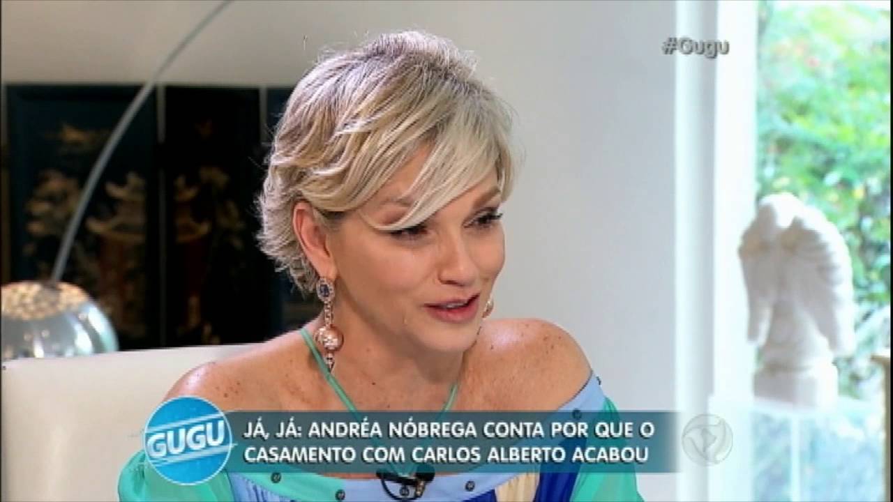 Andréa Nóbrega chora e diz que sente falta da vida com Carlos Alberto