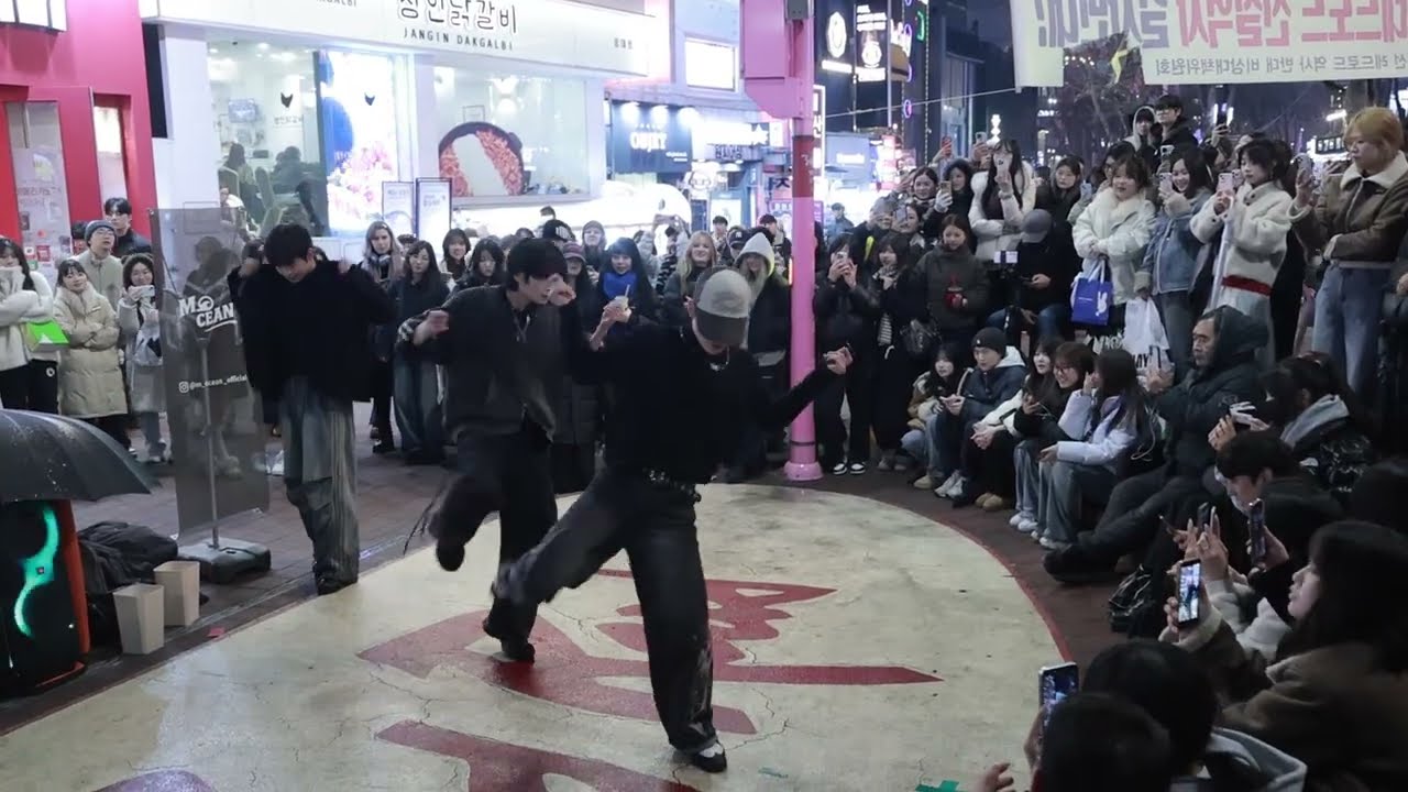 KPOP&JHKTV]Mocean in hongdae kpopdance#Whiplash#aespa#모션 찬욱홍대케이팝댄스#위플레시