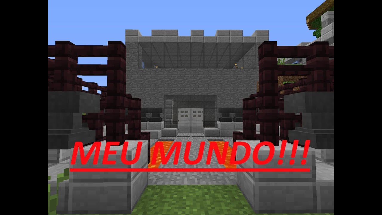 956zombie956:MINECRAFT/MOSTRANDO MEU MUNDO!!!
