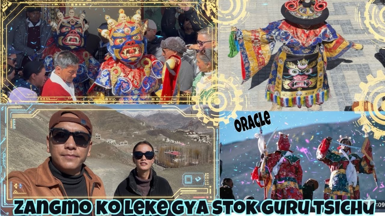 ZANGMO KO LEYE GYA STOK GURU TSICHU 🙏 || Two Oracle #dailyroutine #spitivlogger #ladakhivlogger 