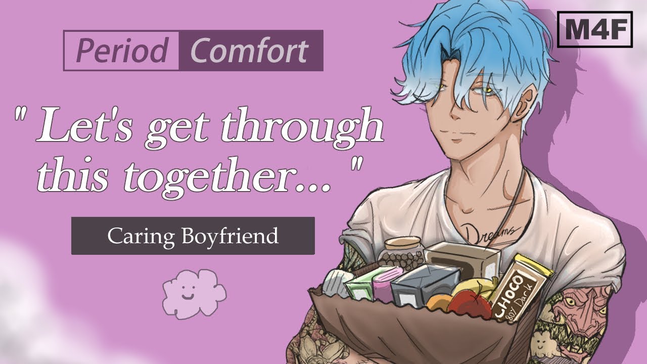 Caring Boyfriend buys you Groceries, Cuddles and Kisses you [Period Comfort][Sleep-Aid] | ASMR RP