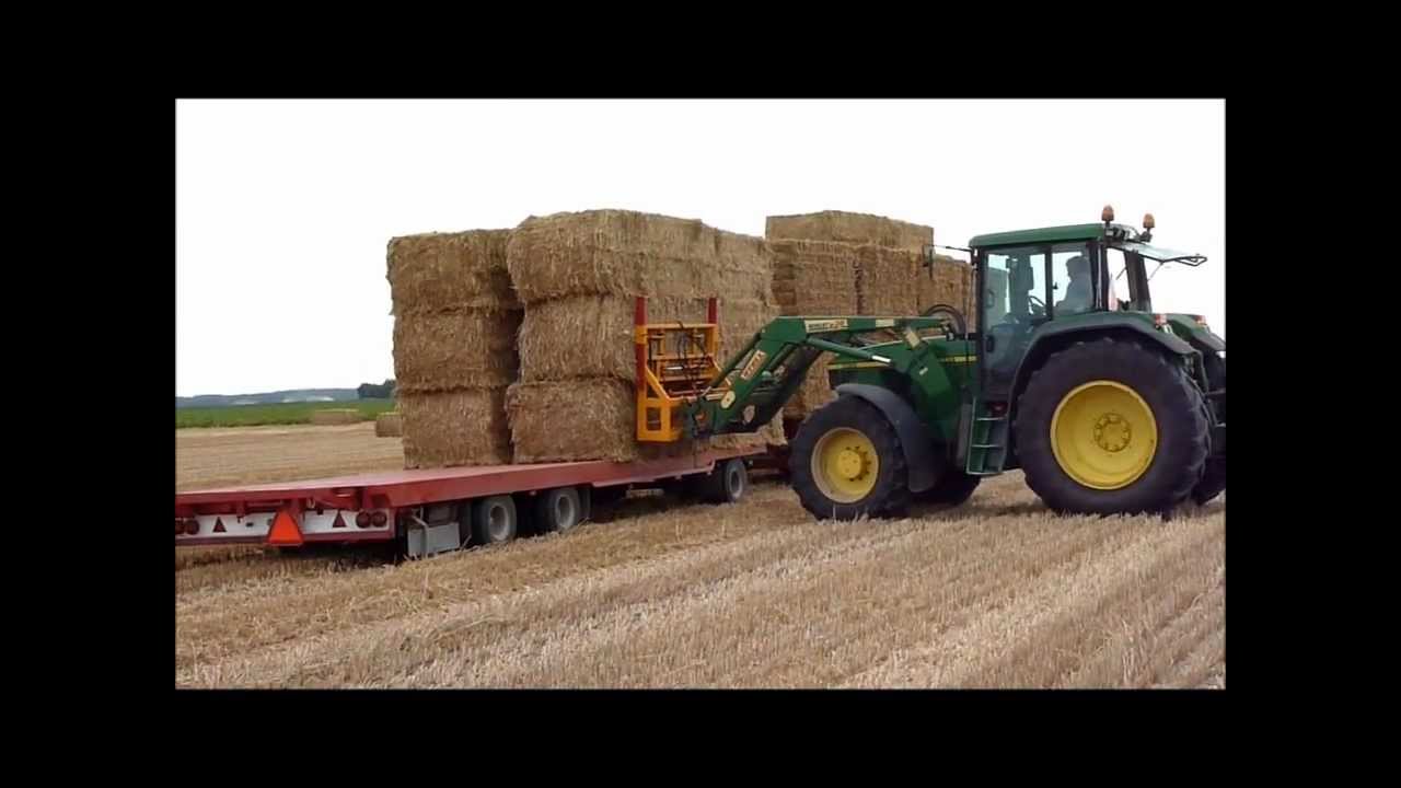 Verbeek stro laden en transport