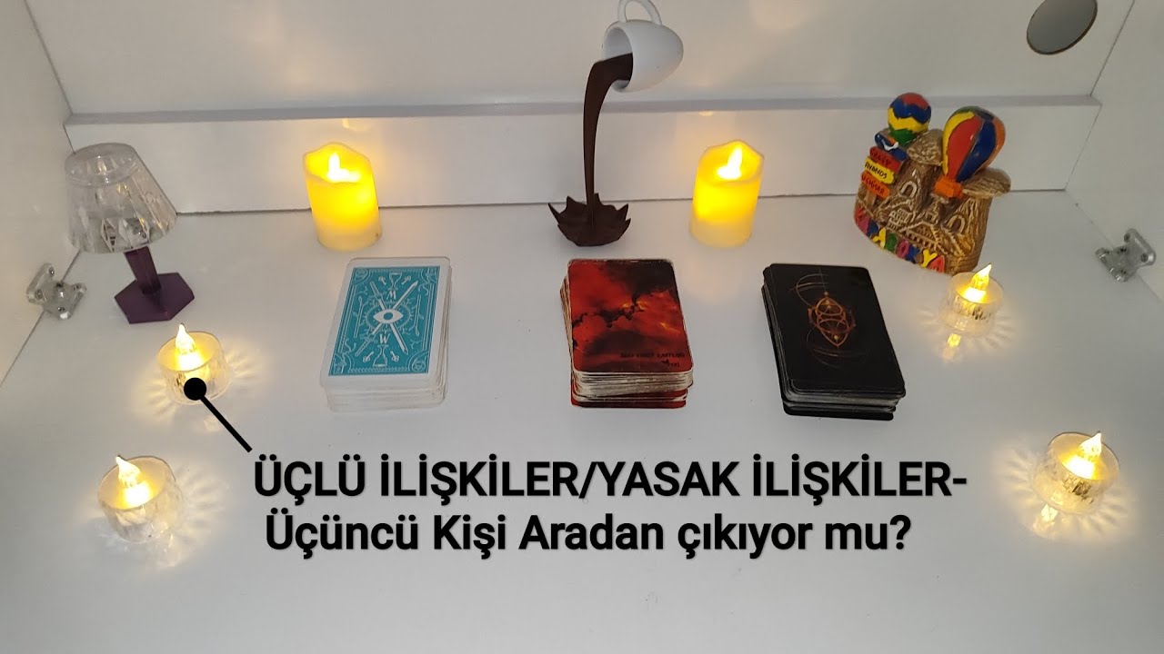 Yasak İlişkiler/Üçlü İlişkiler- Üçüncü Kişi Aradan Çıkıyor mu? #tarot #keşfet #tarotcards 