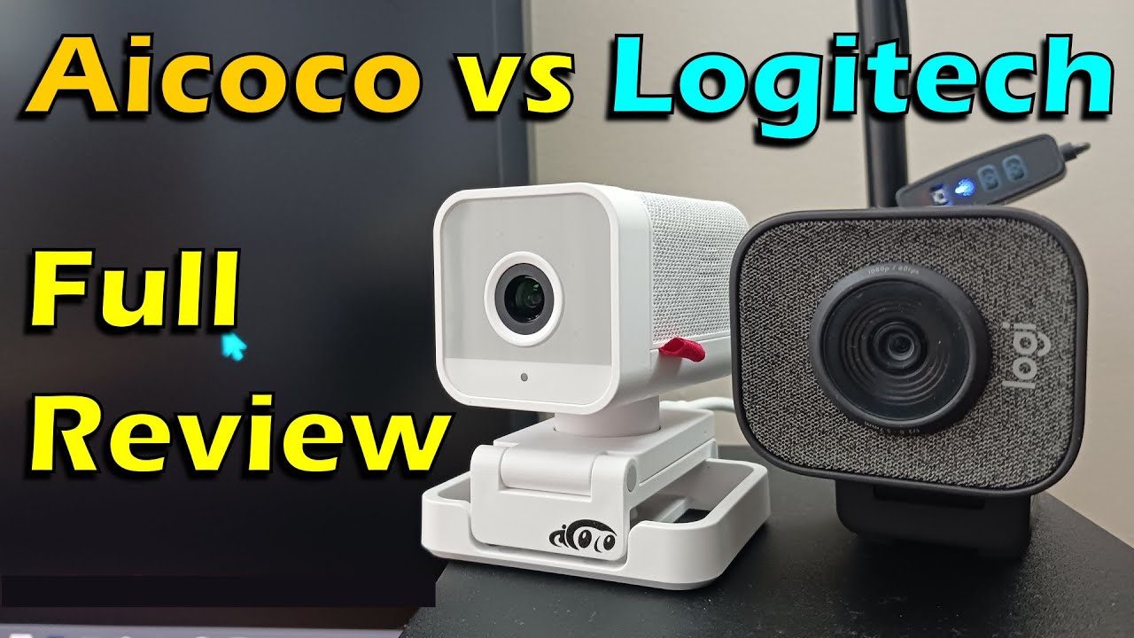 Aicoco AI Streamcam vs Logitech Streamcam and full review