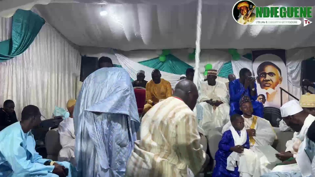JOURNEE MAME AZIZ NDIEGUENE RTA DEPUIS DAKAR P.A. Unite 26 #parrain Serigne Habib Ndieguene ibn Ser