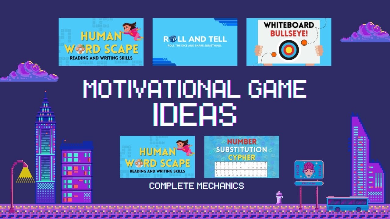 BEST MOTIVATIONAL GAMES WITH MECHANICS FOR TEACHING DEMONSTRATION