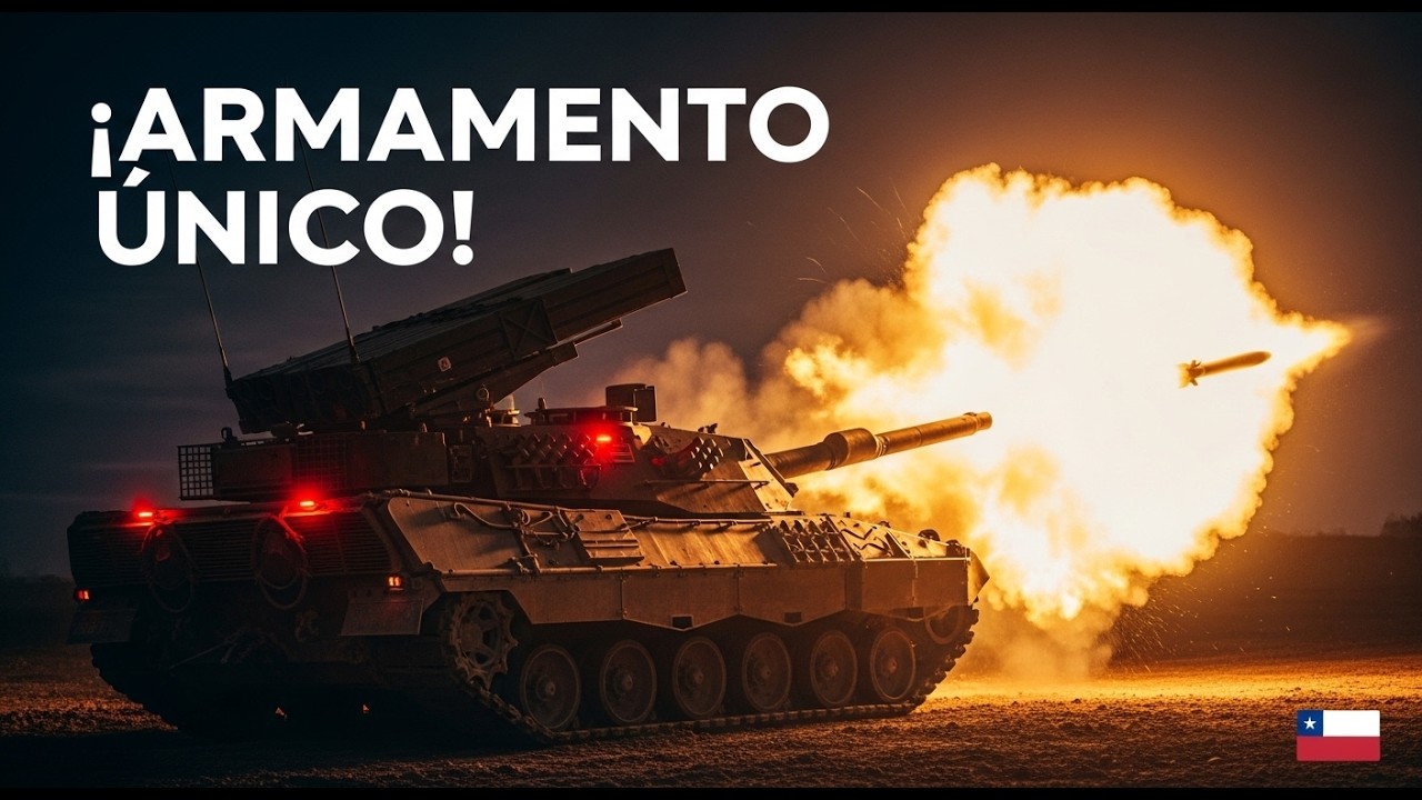 Cómo Chile reinventó el Leopard 1v y así lo hizo aún mejor
