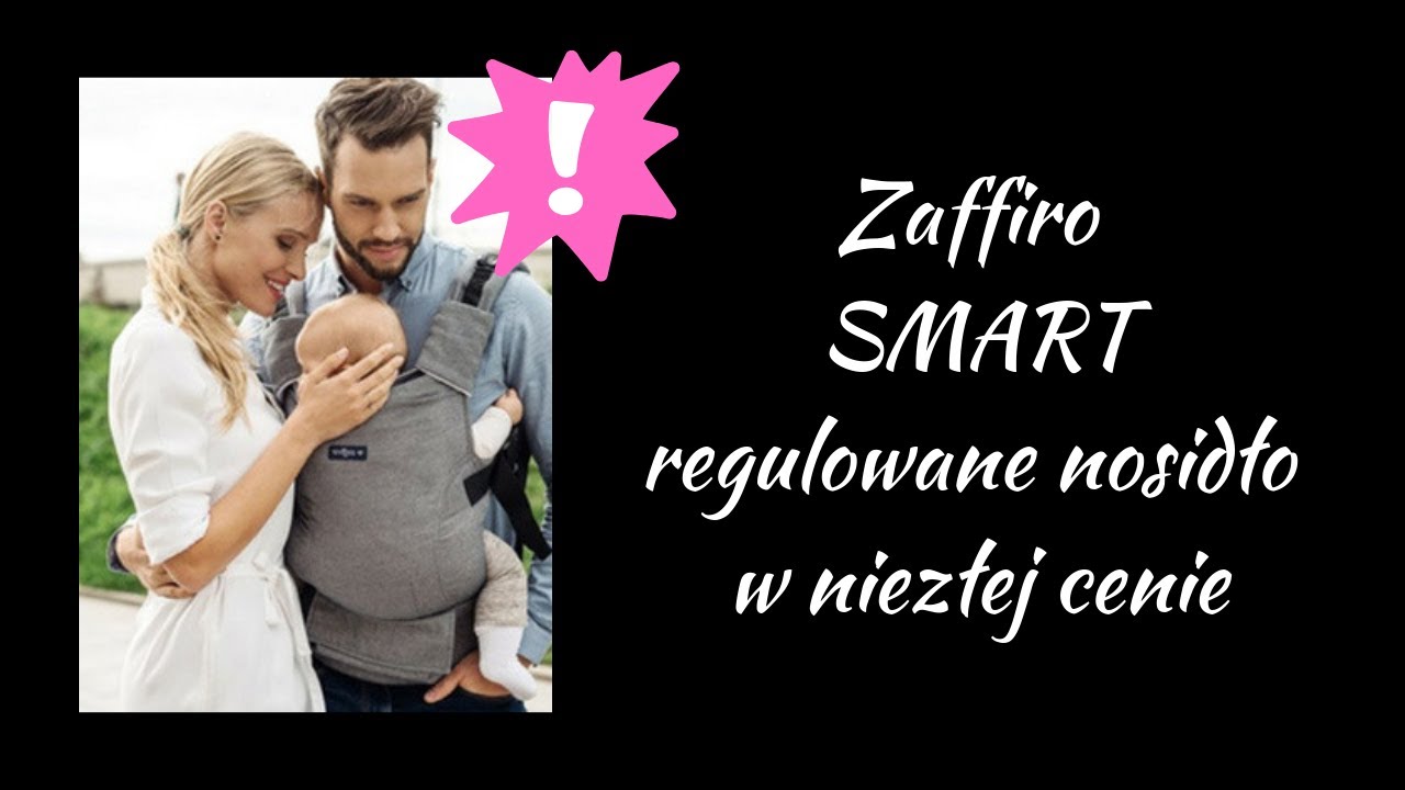 Zaffiro SMART - regulowane nosidełko w niezłej cenie