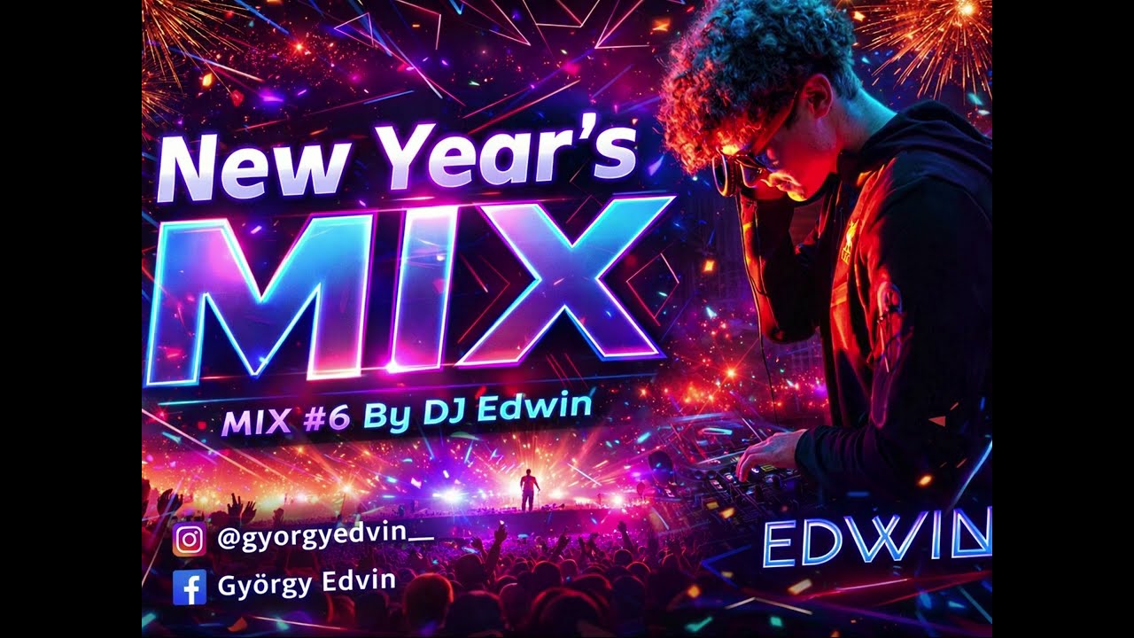 NEW YEAR'S MIX 2026 by DJ Edwin - Coronita, Techno,Tech House - Mix # 6 🔥