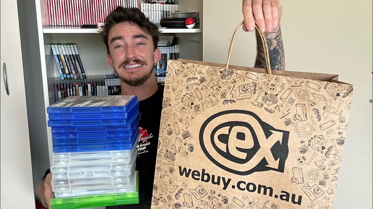 I bought way too many games... (My first time at CEX!)