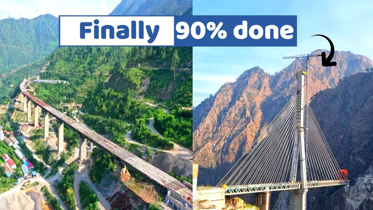 Kashmir to kanyakumari almost done | biggest infra project 90% work completed | ready in 2023