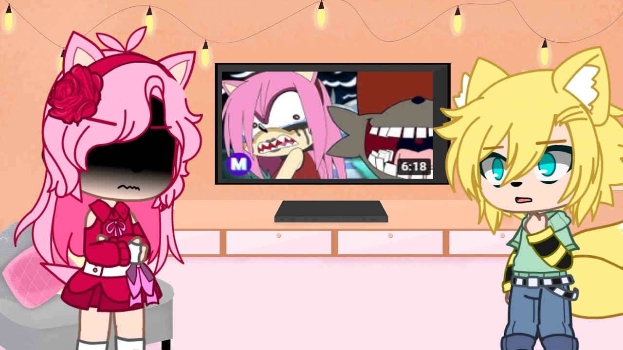 ~Sonic react to There's Something about Amy~Part 3~LAZY~NO SONAMY~MyAU~GachaClub~