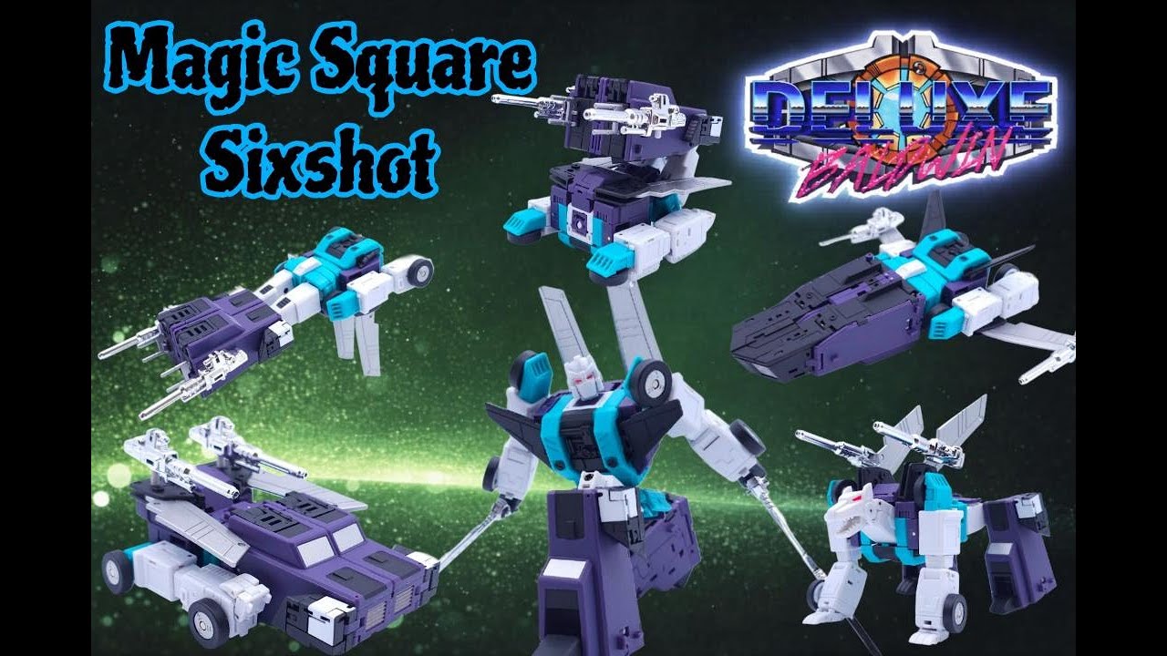 Лучший Sixshot всех времен? Magic Square Legends Scale Six Changer Sixshot!