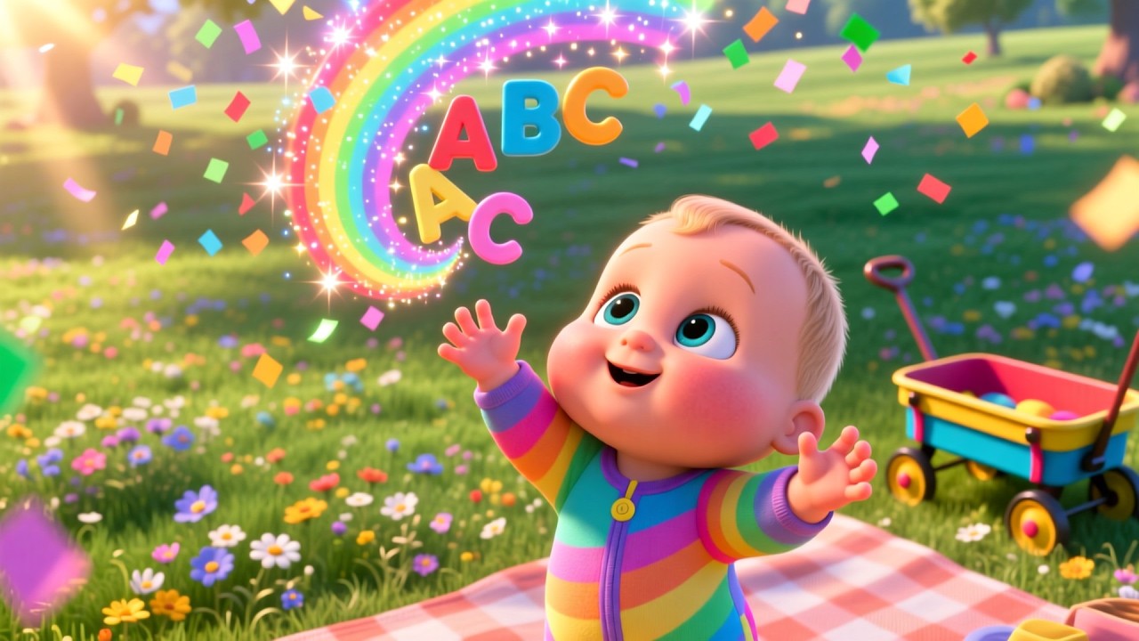 Picnic ABC Wagon Fun! | Cheerful Alphabet Song for Kids | Outdoor Learning Adventure 🧺🎶