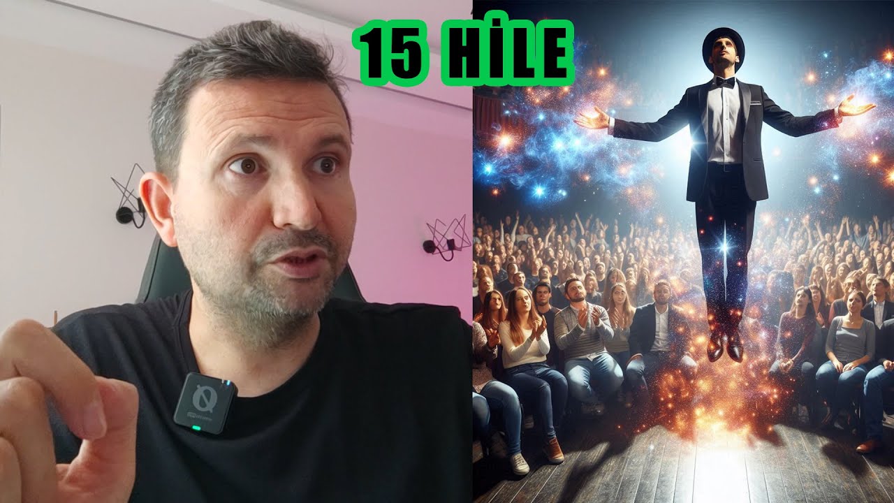 EVDE YAPABİLECEĞİNİZ İLLİZYON HİLELERİ 